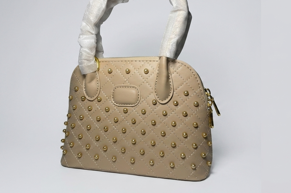 Le Sac Solstice d'Or (Beige Perlé)